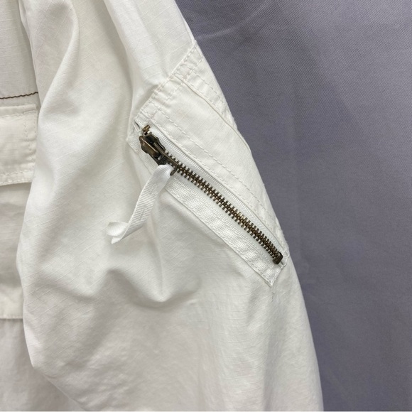 ALPHA Industries Lightweight White Cotton Jacket Size XL - Picture 4 of 13